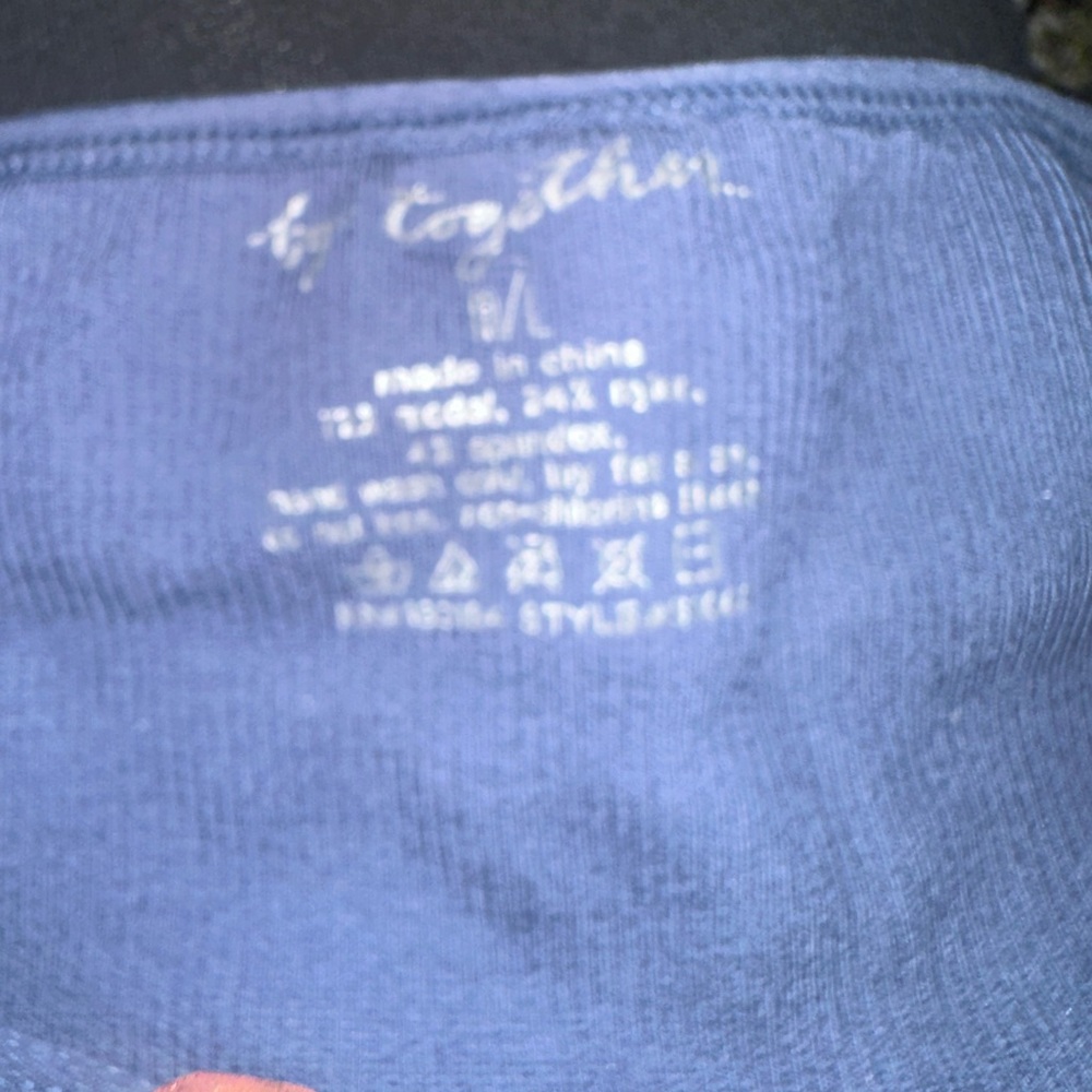 Together Blue Bandeau Intimates & Sleepwear - Picture 4 of 4